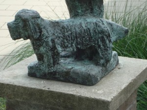 Millingen - Meisje met hond (2) hond