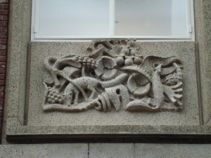 Nijmegen - Burchtstraat (reliëf 4)