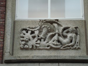 Nijmegen - Burchtstraat (reliëf 5)