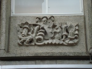 Nijmegen - Burchtstraat (reliëf 6)