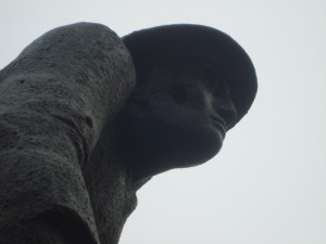 Nijmegen - Knielende Soldaat (detail 2)