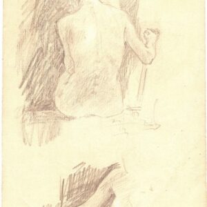 A-011 – 1926 Naaktstudie potlood 285×166 sd