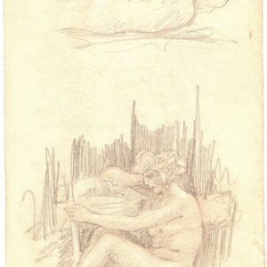 A-012 – 1926 Naaktstudies potlood 287×168 sd papier a