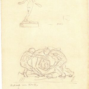 A-013 – 1926 Ontwerp voor kerk potlood 286×166 sd