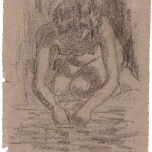 A-028 – Bukkende vrouw potlood 225×130