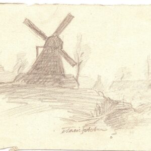 A-033 – Dorp molen potlood 111×151