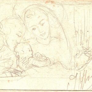 A-037 – Geboorte, potlood, 680×810