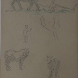 A-062 – Paarden en ploeg