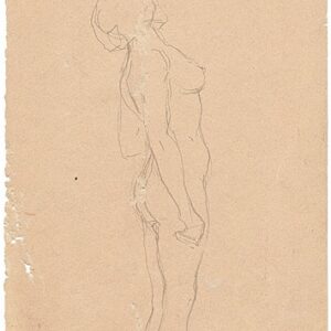 A-079 – Staand naakt potlood 224×130