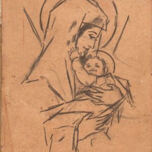 B-005 – 1931 Mater dei potlood 176×129  sd31201 Voor Leen van Willy en Jack Maris