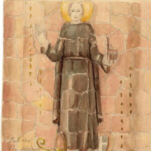 C-005 – 1941 Willibrordus, 84×55, studie voor Heilo