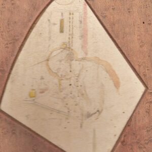 C-061 – Heilige schrijvend aquarel 195×137