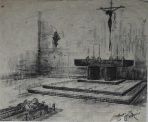 Ontwerptekening, ges. ged. 1953 (D-006)
