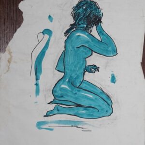 D-028 – 1955 Meisje gehurkt