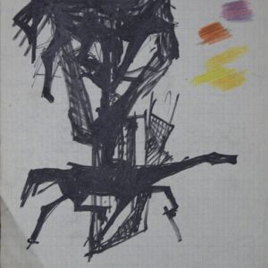 D-058 – 1959  ca Apocalyptische ruiter