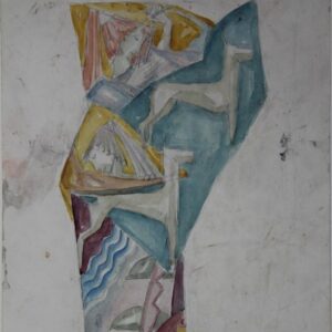 D-059 – 1959 ca Mens en dier