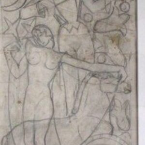 D-090 – Musici, danseres & twee paarden