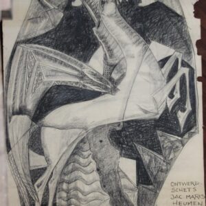 D-101 – Ontwerpschets paard