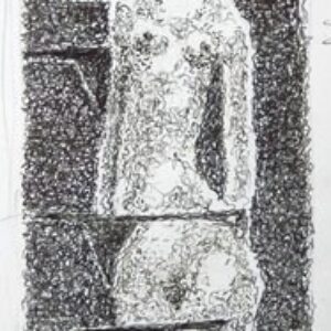 D-105 – Staande vrouwenfiguur