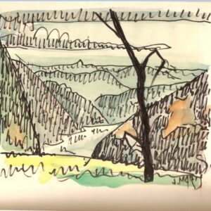 E-005 – 1963 huwelijksdag Joop Tervoort 3 mei 240 x 268 mm