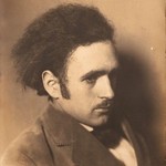 Gespiegelde foto Maris uit fotoalbum (circa 1923)